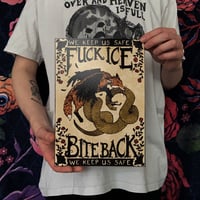BITE BACK FUNDRAISER PRINT