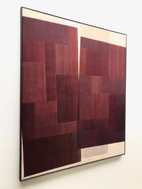 Image 2 of silk composition red