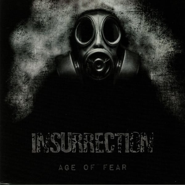 Image of INSURRECTION - AGE OF FEAR GREY/BLACK SPLATTER VINYL LP