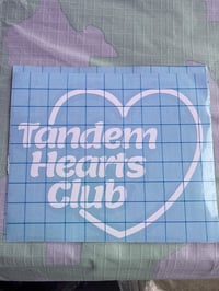 Medium White THC Sticker