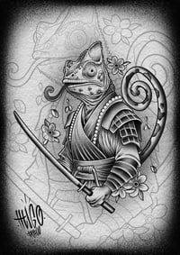 Image 2 of Lámina camaleón