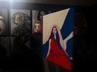 Image 3 of Portrait Colors XXX – The Flight Within Her (Limited Edition 2/9 – Work painted by hand)