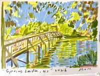 Spring Lake Sketch/ Drawing A Day 3.6.26