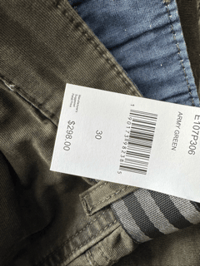 Image 7 of PRPS Letchworth Stretch Cargo Pants | Men's Size 30 | New Olive Green