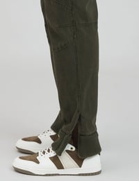 Image 10 of PRPS Letchworth Stretch Cargo Pants | Men's Size 30 | New Olive Green