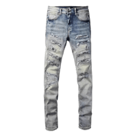 Pantalones Purple Brand Azules