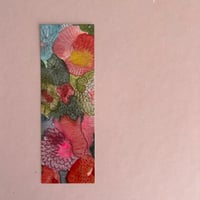 Image 2 of Série de 4 marque-pages fleuris