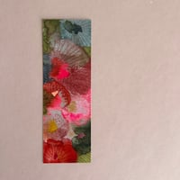 Image 3 of Série de 4 marque-pages fleuris