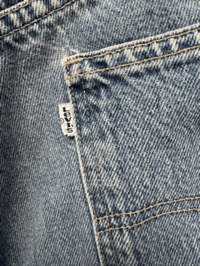 Image 6 of Vintage Levi’s L2 Silver Tab Distressed Baggy Carpenter Jeans