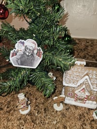 Image 3 of No Coal, Just Love! SANTA RUVAN STICKERS