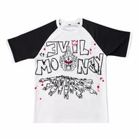 Image 1 of Evil Money Raglan Tee