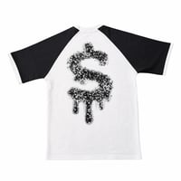 Image 2 of Evil Money Raglan Tee