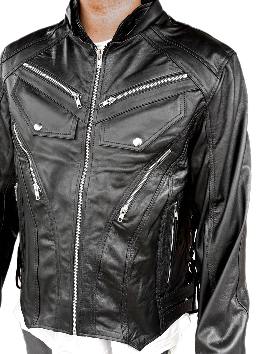 シ*ン様 25AW【REVERBEARTE】LEATHER JACKET AW25 'Tyrant' Redux Fur Collar Leather Jacket | Slovakian Dreams