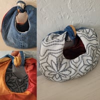 Image 3 of Reversible Knotted Mini Bag(s)