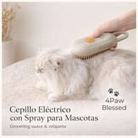 Image 1 of Cepillo Eléctrico con Spray para Mascotas – Masaje & Limpieza