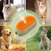 Image 3 of Cepillo Eléctrico con Spray para Mascotas – Masaje & Limpieza