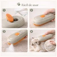 Image 5 of Cepillo Eléctrico con Spray para Mascotas – Masaje & Limpieza