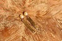 Image 1 of Dome Heart earrings 