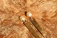 Image 2 of Dome Heart earrings 