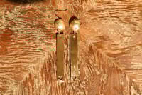 Image 3 of Dome Heart earrings 