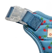 Image 3 of Arnés acolchado para perro o gato – Diseño Carita Feliz y Cherry
