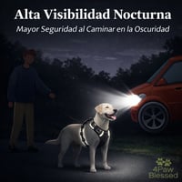 Image 3 of Arnés No-Pull Reflectivo para Perros | Ajustable y Cómodo – 4Paw Blessed