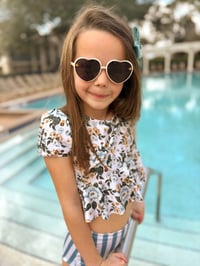 Image 1 of Resort Style | Rash guard + Reversible Bottoms | Swim 2026