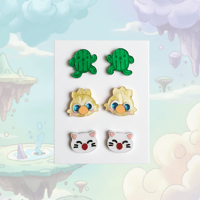 Pack mini pendientes Final Fantasy