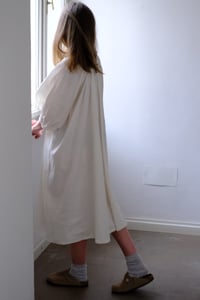 Image 3 of AMANDA White Linen Dress