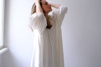 Image 4 of AMANDA White Linen Dress