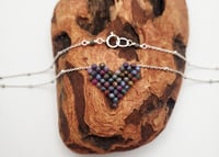 Ruby Kyanite Fuchsite Heart