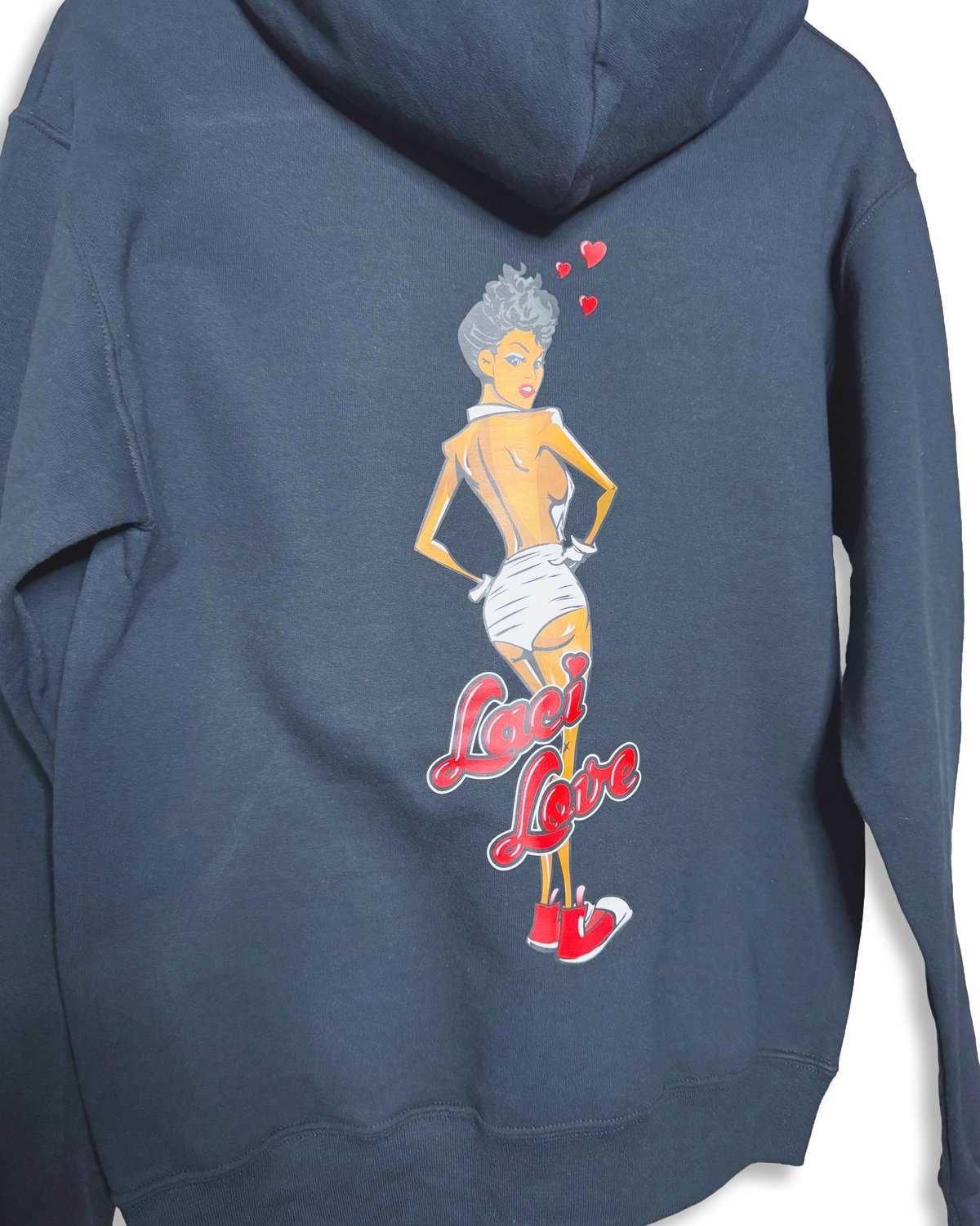 Image of Laci Love Hoodie-Black
