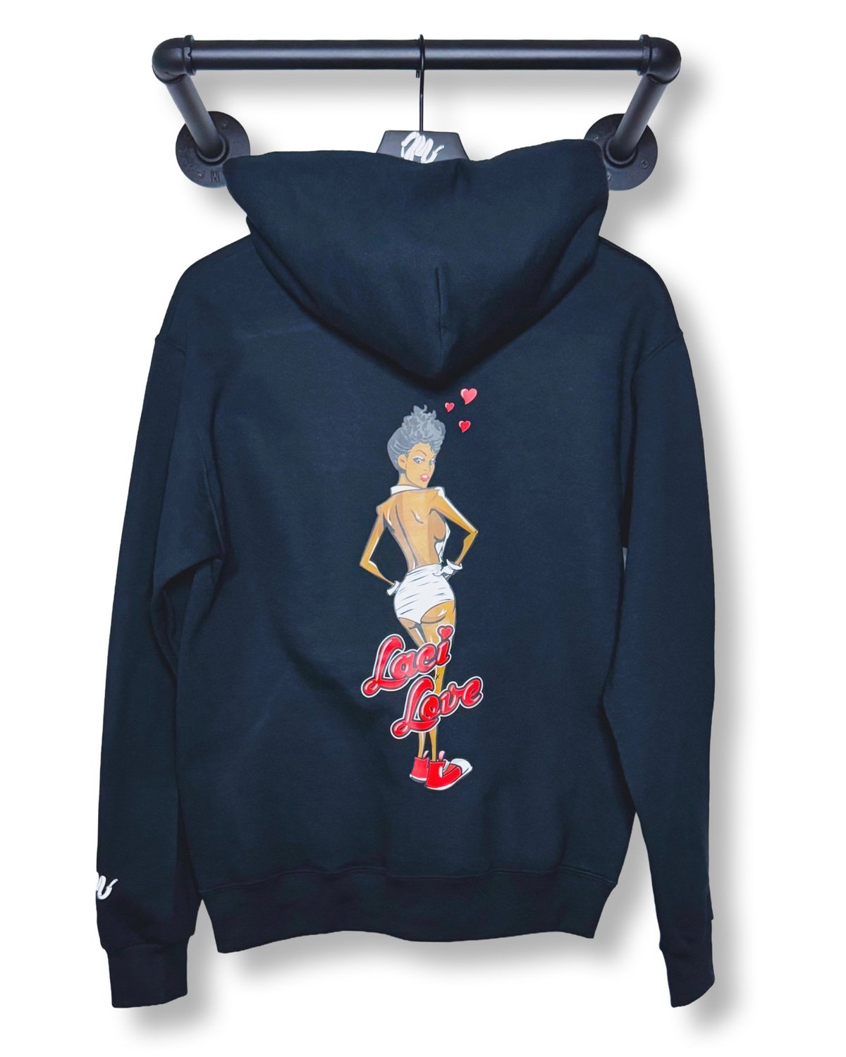 Image of Laci Love Hoodie-Black