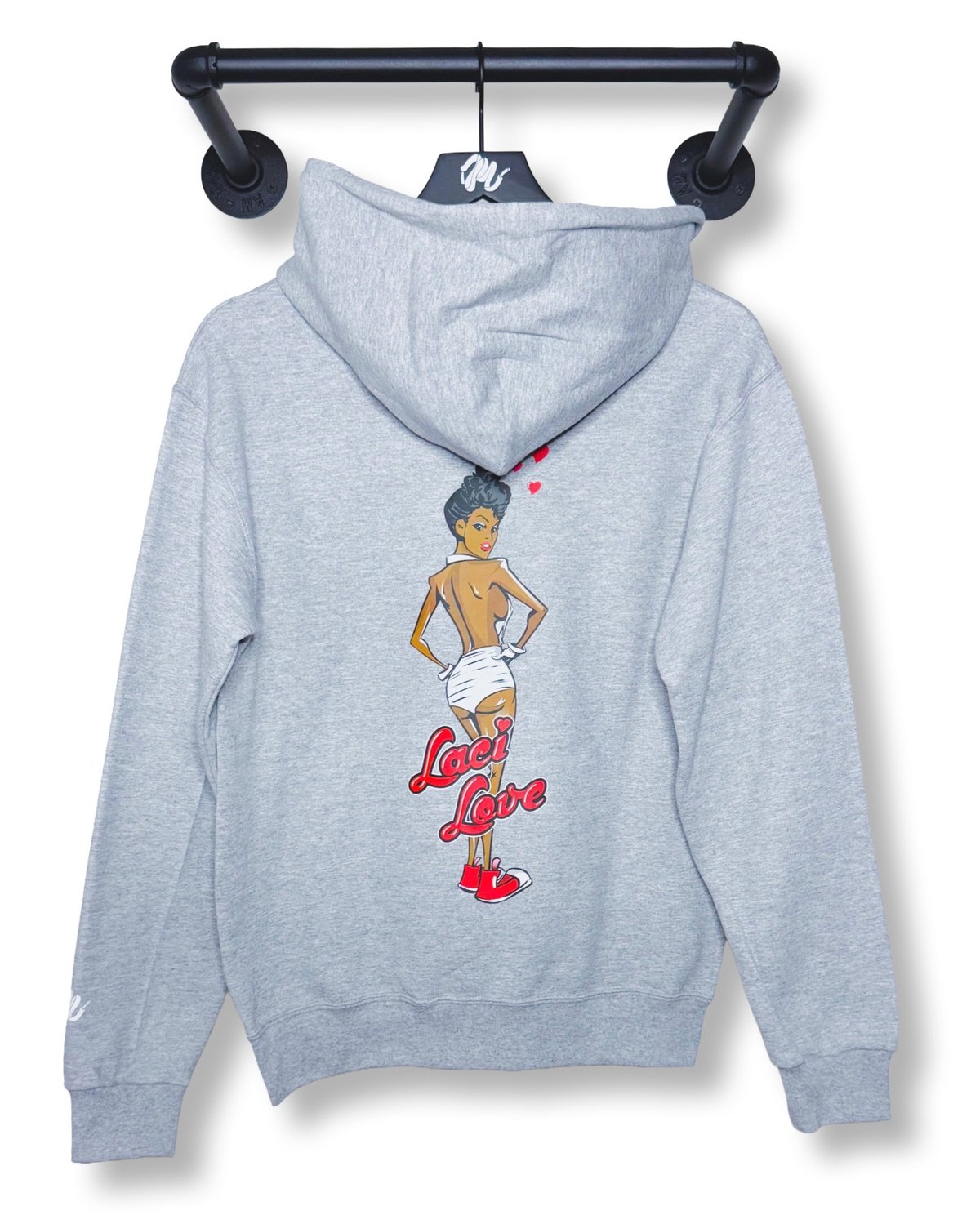 Image of Laci Love Hoodie-Gray