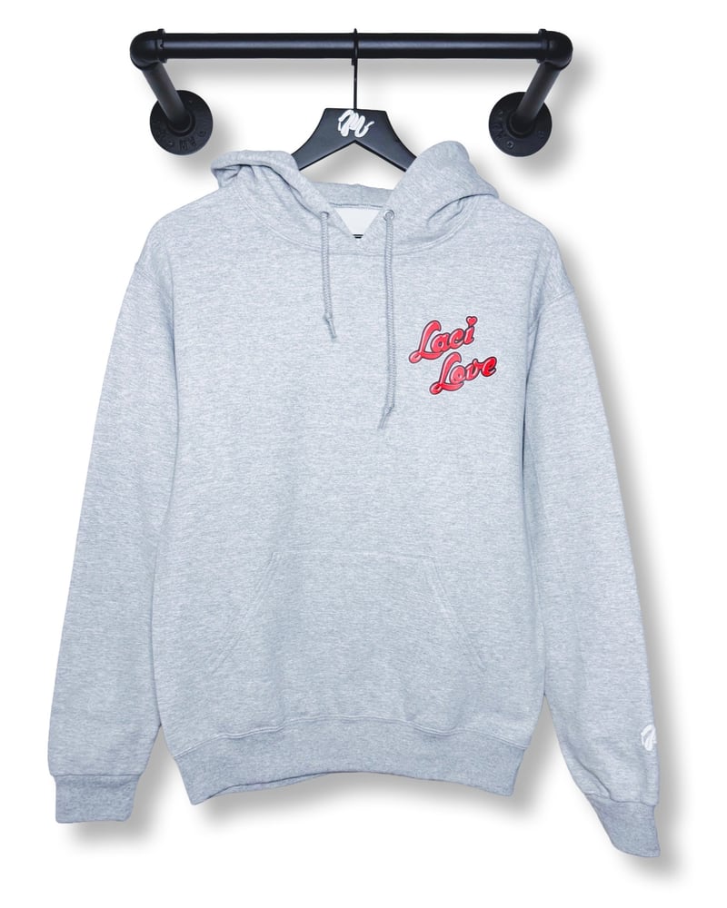 Image of Laci Love Hoodie-Gray