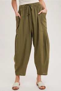 Image 5 of Olive Harem Pant 