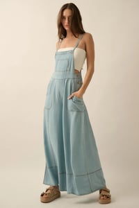 Image 1 of Chambray Overalls