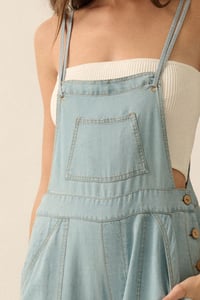 Image 5 of Chambray Overalls