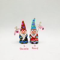 Image 1 of Valentine’s Day gnomes with umbrellas