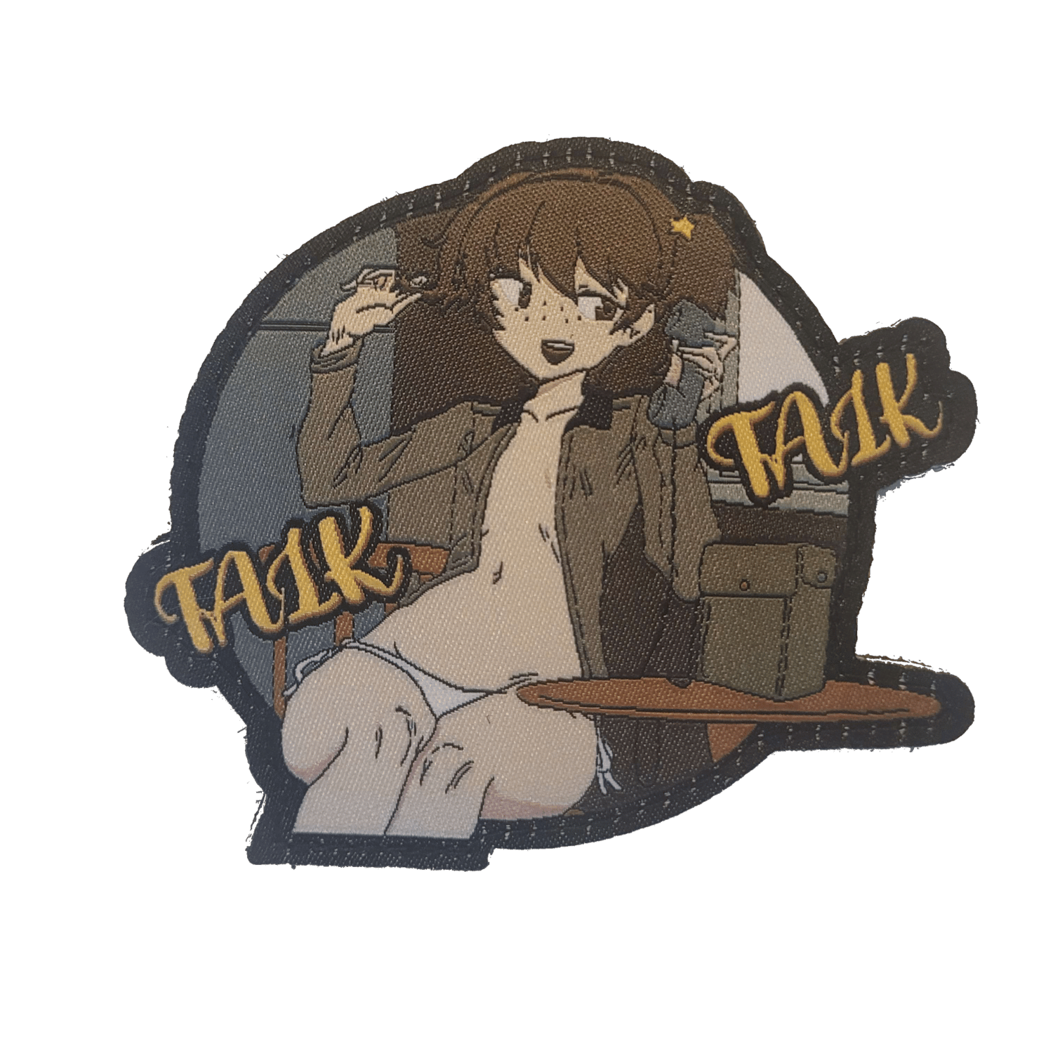 Image of Alisa "Talk Talk"Patch