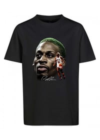 Image 1 of Dennis Rodman Vintage style big face soft t-shirt unisex