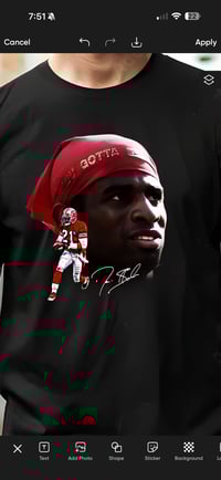 Image 2 of Deion Sanders 49ers vintage collection Legends Series soft Unisex T-Shirt
