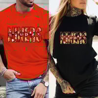 Image 1 of 49ers T-Shirt niners punchout letters