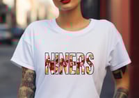 Image 2 of 49ers T-Shirt niners punchout letters