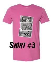 Image 3 of Bettie Page pin up model T-Shirt uni sex
