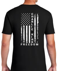 Image 6 of Charlie Kirk Freedom 1776 America Tshirt unisex Jeanie Target Store employee Tshirt