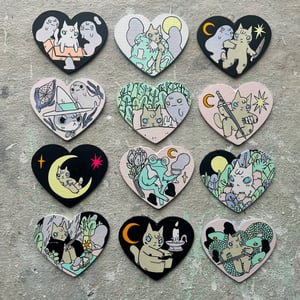 Image of Valentine Paintings Lot 1