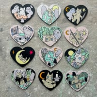 Image 1 of Valentine Paintings Lot 1