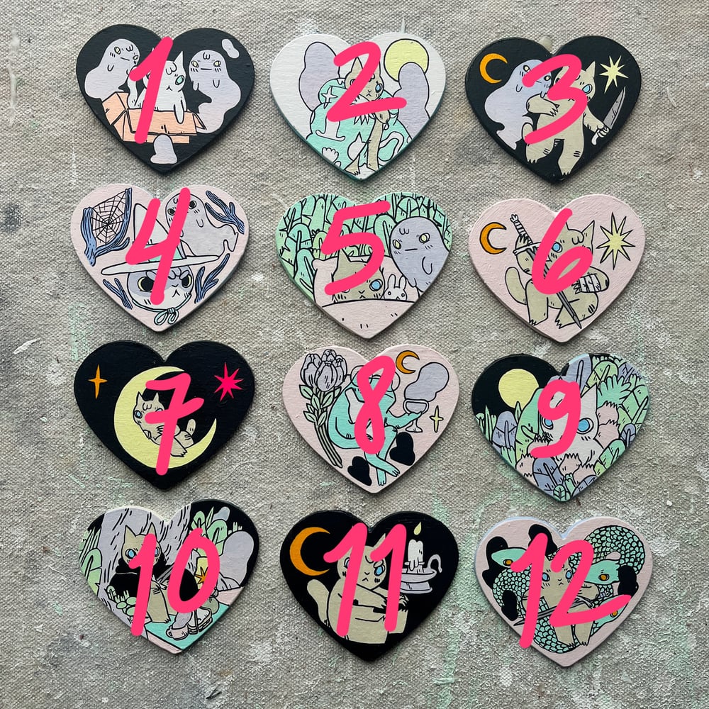 Image of Valentine Paintings Lot 1