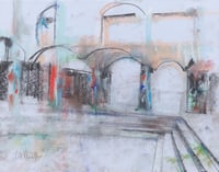 Image 2 of Saint Peter's Seminary Drawing One  - Charcoal, Soft Pastels and Pencil on Paper